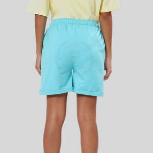 Shorts d'été en coton pour femmes, taille haute, respirants, avec logo personnalisé, vente en gros 2025 - Product Image 4