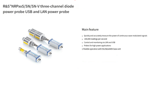 ใช้หัววัดกำลังไฟฟ้า Rode & Schwarz NRP18S-10 รุ่นเก่า 10MHz-18GHz - Product Image 3