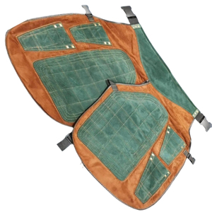 Conception personnalisée Tabliers de maréchal-ferrant professionnels en cuir protecteurs durables Vente en gros Tablier de maréchal-ferrant Tablier de forgeron en cuir robuste - Product Image 5