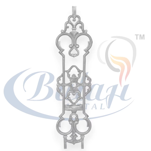 Balaustre Moderno de Hierro Fundido Gris, Altamente Pulido, Técnica de Moldeo en Arena, Componentes de Barandilla para Escaleras y Balcones, Arquitectura - Product Image 1