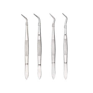 Pince à tissu brun Adson/pince à dents fines/pince à saisir pointes droites pince à aiguille pour instruments chirurgicaux - Product Image 5