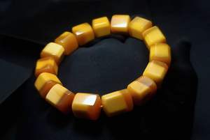 Long Beaded Gemstone Bangle Natural Lapis Lazuli Long Bead Shape beads jewelry Bangle natural good quality - Product Image 4