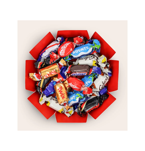 Chocolats de Noël 385g – Assortiment de 8 variétés (Snickers, Mars, Bounty, Twix, Milky Way) – Idéal pour les chaussettes de Noël – Vente en gros - Product Image 5