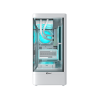KINPOWER Factory Direct Sale Computer Case Mid Tower Tempered Glass High End Gaming PC Case