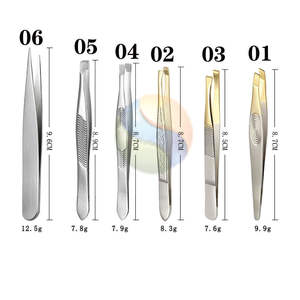 Durable Stainless Steel Eyebrow Comb Tweezers for Makeup Grooming Professional Eyebrow Trimming Comb with Built in Tweezers - Product Image 5