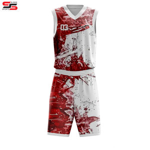 ชุดเสื้อบาสเก็ตบอลชุดเสื้อบาสเก็ตบอลหมายเลขโลโก้ออกแบบได้ตามต้องการ - Product Image 1