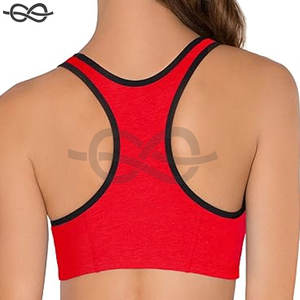 Soutien-gorge de sport élégant et confortable pour femme, style débardeur, couleurs tendance pour les activités sportives - Product Image 3