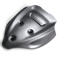 Carénages en fibre de carbone véritable Carbonart, pièces OEM fabriquées en fibre de carbone pour pare-brise DUCATI Streetfighter V4