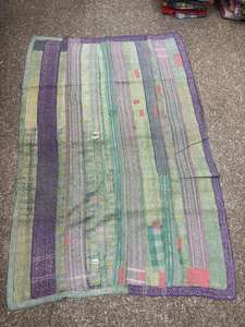 Sostenible cosido a mano 100% algodón hecho a mano Reversible Kantha tradicional Vintage hecho a mano Boho Chic decoración del hogar Kantha - Product Image 3