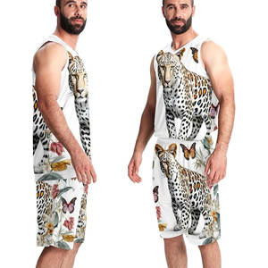 เสื้อเจอร์ซีย์บาสเก็ตบอลระบายอากาศได้ดีขนาดใหญ่พิเศษออกแบบได้ตามต้องการแขนกุด - Product Image 6