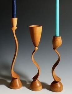 Candelabro Decorativo de Madera para Decoración de Interiores de Hogar Moderno y Tradicional, Base Resistente, Estructura Alta y Elegante, Navidad - Product Image 4