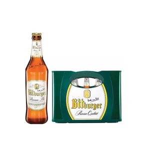Bitburger Premium Pilsner 20x0.5L, caisse réutilisable, bière pression la plus populaire en Allemagne, couleur jaune doré, mousse fine et poreuse - Product Image 2