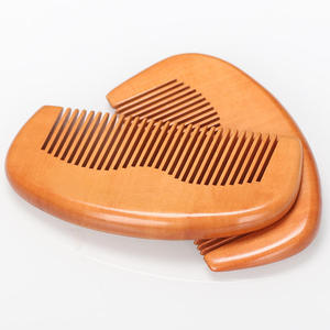 Peigne à cheveux en bambou épais de 10 cm, écologique, fait à la main, pour salon unisexe - Product Image 3