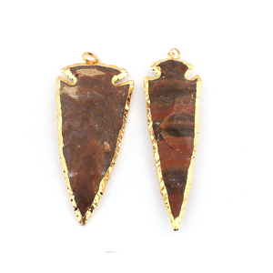 Colgante de Punta de Flecha de Latón Galvanizado Vintage de 60mm, Entrega Global de Prosperidad y Abundancia para Niños - Product Image 5