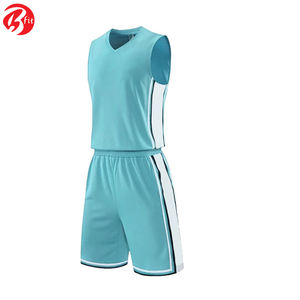 Tenues de basketball respirantes et antibactériennes 100 % polyester, dernière conception, très demandées, pour adultes, grandes tailles, vêtements d'entraînement - Product Image 2