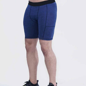 กางเกงออกกำลังกายผู้ชายสไตล์ไฮสตรีท ผ้ารัดรูป ผลิตตามสั่ง คุณภาพดีที่สุด ผ้าสแปนเด็กซ์ผสมโพลีเอสเตอร์ สีพื้น เป็นมิตรกับสิ่งแวดล้อม - Product Image 3