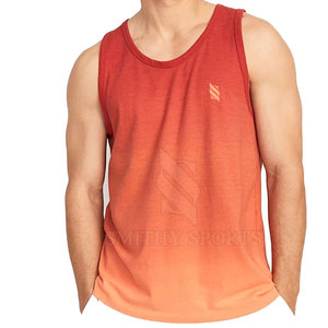เสื้อกล้ามออกกำลังกาย SMITHY Sports คุณภาพสูง ขายดีที่สุด พร้อมโลโก้สั่งทำพิเศษ ระบายอากาศได้ดี สำหรับผู้ชาย สไตล์ลำลอง ผ้าฝ้าย/ใยไผ่ คอกลม - Product Image 1