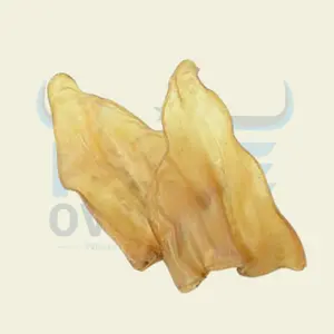 Healthy And Natural Pet Food Buffalo Ox Dried Ear Ears For Dog Pet Food 100% Natural Energetic Best Quality Dog Food
