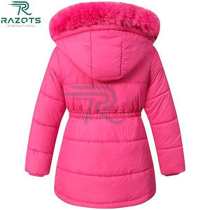 Hot Style Double Breasted Solid Breathable Cotton Long Slim Casual <b>Hooded</b> <b>Cardigan</b> Puffer Jacket for <b>Women</b> - Product Image 2