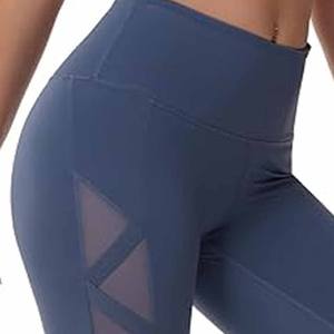 Meilleure qualité femmes Yoga Leggings Spandex/Polyester Quickdry sueur évacuant extensible Fitness Leggings par robe de sport - Product Image 2