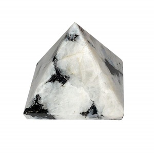 คริสตัลหินอาเกตพีระมิดหินอาเกตสีรุ้งธรรมชาติงานฝีมืออื่นๆขายส่ง - Product Image 1