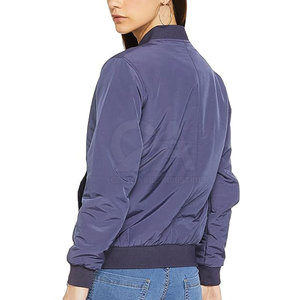 Chaquetas de bombardero para mujer, chaquetas de bombardero ligeras para mujer, chaquetas de bombardero impermeables para mujer - Product Image 2