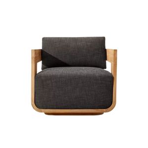 Sillón de exterior de lujo Lunor The Plaza, de madera de teca y cuerda, moderno, para jardín, patio, hotel, resort, colección de muebles. - Product Image 6