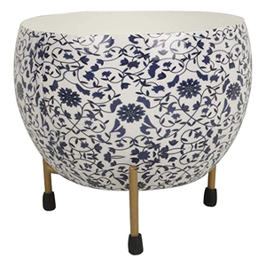 Best Selling Customized Shape Planter With Fascinating Sticker And Pure <b>Metal</b> Stand For Gardening and Decorative <b>Corners</b> - Product Image 1