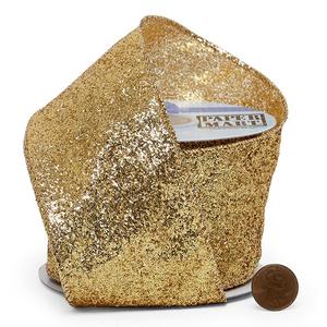 Grand Glitter <b>Wired</b> Fabric <b>Ribbon</b> Spool - Product Image 3