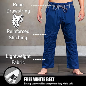 Woosung ชุดเครื่องแบบใช้ได้ทั้งชายและหญิงชุดเครื่องแบบ MMA BJJ GI sambo - Product Image 2