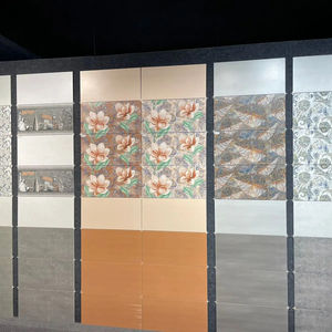 Azulejos de pared y suelo de cerámica para baño de 300x600mm, nuevo patrón, diseño de línea dorada, azulejos de pared de cerámica Interior DE LA India - Product Image 1