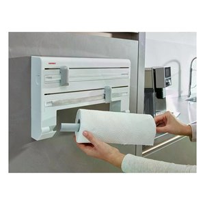 ที่วางม้วนกระดาษแบบติดผนังสามชั้น (38.5x7x26.5 ซม.) COMFORTLINE สีขาว 25703 - Product Image 3