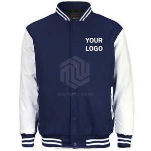 Customized Brand Varsity Jacket Patchwork Bomber Jacket for Baseball Basketball Teams Featuring Letterman Pocket Decoration - Product Image 4