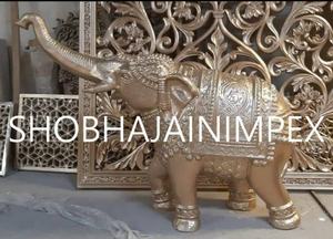 Magnifique éléphant traditionnel pour mariage, événement, décoration de temple - Product Image 3