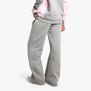 กางเกงวอร์มผู้หญิงรุ่นใหม่ล่าสุดประจำฤดูหนาวปี 2026 สไตล์ไฮสตรีท พิมพ์ลายโลโก้ตามสั่ง เอวกลาง ทรงปกติ แต่งเชือกผูก - Product Image 2