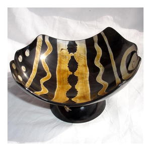 2025 New Handmade Eco-Friendly Natural Horn <b>Bowl</b> Customized Design Salad Fruits Serving <b>Bowl</b> <b>Chinese</b> Horn Dishwasher Safe Party - Product Image 6