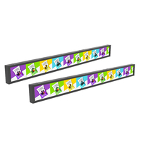 Convenience Store 35 inch 37 inch WiFi Android 11 Bar Strip Smart Prijskaartje Digitale Reclame Elektronische Schapdisplay