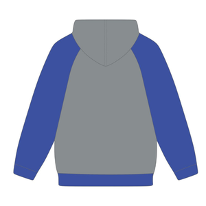 Sudadera con Capucha de Manga Raglán Gris Acero de la Hermandad Zeta Phi Beta, Inspirada en los Fundadores de 1920, Ropa Premium para la Mujer Superior de la Hermandad Griega - Product Image 4