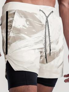 Pantalones Cortos Deportivos Ligeros para Hombre, Transpirables, de Secado Rápido, para Gimnasio y Entrenamiento - Product Image 5