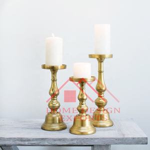 Bougeoirs en or de table de taille standard, dernier modèle, meilleurs vendeurs, chandeliers en or décoratifs, centres de table - Product Image 6