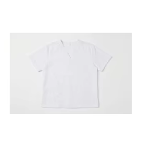 Chemise d'uniforme médical en coton biologique, tissu doux et respirant, chemise de travail pour médecin, infirmière, laboratoire, clinique, personnel hospitalier - Product Image 1