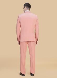 ชุดสูทผู้ชายสีพีชสุดหรูห้าชิ้น ลดราคาพิเศษ สำหรับงานธุรกิจ งานพิธีการ งานแต่งงาน และงานกลางคืน มีจำหน่ายในราคาที่ดีที่สุด - Product Image 3