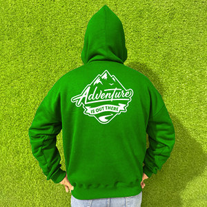 Sudadera con capucha y cremallera de forro polar extragrande para hombre, estilo nuevo 2026, ecológica, 100% algodón, con estampado digital y bordado de alta calidad - Product Image 6