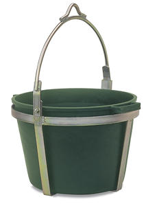 Seau en acier de fabrication italienne, norme EN, haute qualité, pour chantier professionnel, différentes capacités, acier laminé à chaud - Product Image 2