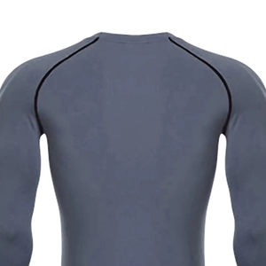 Bulk Wholesale Rash Guards Custom Logo Printing Men <b>Compression</b> <b>Shirts</b> BJJ MMA Gym Wear Quick Dry Stretch Fabric Anti-Bacterial - Product Image 2