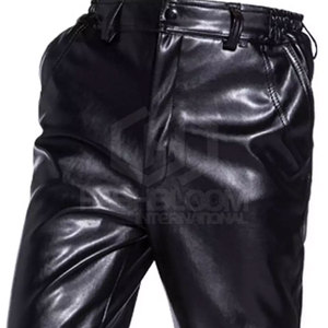 กางเกงหนังผู้ชายคุณภาพดีที่สุดพร้อมกางเกงหนังราคาต่ําสําหรับผู้ชายกางเกงหนังผู้ชายสไตล์ล่าสุดสําหรับขาย - Product Image 6
