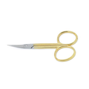 2024 Nueva fabricación en Pakistán Tijeras para cutículas de manicura de acero inoxidable Herramientas curvas para uñas - Product Image 1