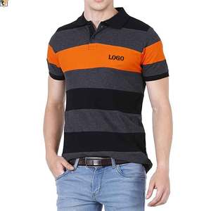 Polo tricoté survêtements séchage rapide haute qualité personnalisé hommes Polo pour Sport 100% coton hommes chemises de golf brodées - Product Image 6