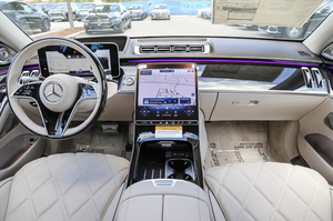 Mercedes-Maybach Clase S S 580 4MATIC Usado de 2024 con Solo 6,067 Millas Sedán de Lujo con Volante a la Izquierda y Cámara Trasera Listo para Exportación - Product Image 6