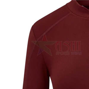 Sweat-shirt d'équitation pour femmes en marque privée, tissu en polyester et élasthanne, extensible, imperméable, coupe-vent, vêtements de sport professionnels - Product Image 5